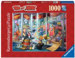 RAVENSBURGER CASSE-TÊTE 1000 PIÈCES - TOM ET JERRY LE TEMPLE DE LA RENOMMÉE #12000408